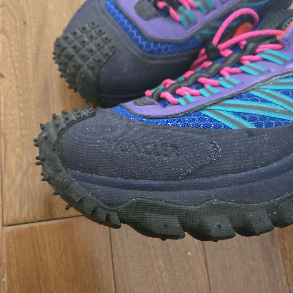 Moncler Trailgrip GTX Mens Multi Color Vibram Trail Sneakers Size 44 US 11